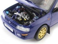 Cochesdemetal.es 1996 Subaru Impreza STi Street Legal WRX Azul 1:18 Sun Star 5512