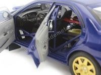 Cochesdemetal.es 1996 Subaru Impreza STi Street Legal WRX Azul 1:18 Sun Star 5512