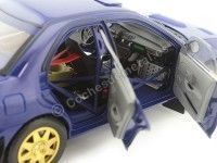 Cochesdemetal.es 1996 Subaru Impreza STi Street Legal WRX Azul 1:18 Sun Star 5512