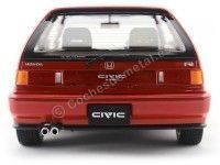 Cochesdemetal.es 1990 Honda Civic EF9 SiR VTEC Rojo 1:18 Triple-9 1800105