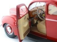 Cochesdemetal.es 1939 Ford Deluxe Tudor Coupé Rojo Metalizado 1:18 Maisto 31180