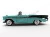 Cochesdemetal.es 1956 Chevrolet Bel Air Open Convertible Verde 1:18 Lucky Diecast 92128