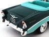 Cochesdemetal.es 1956 Chevrolet Bel Air Open Convertible Verde 1:18 Lucky Diecast 92128