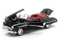 Cochesdemetal.es 1949 Buick Roadsmaster Open Convertible Negro brillante 1:18 Motor Max 73116