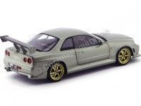 Cochesdemetal.es 1999 Nissan Skyline GT-R R34 Verde Jada 1:18 Greenlight 19033