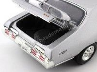 Cochesdemetal.es 1969 Pontiac GTO Judge Gris 1:18 Motor Max 73133