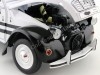 Cochesdemetal.es 1978 Citroen 2CV6 BZH Negro/Blanco 1:18 Solido S1850018