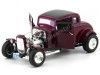 Cochesdemetal.es 1932 Ford Hot Rod 5-Window Coupe Violeta 1:18 Motor Max 73172