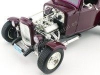 Cochesdemetal.es 1932 Ford Hot Rod 5-Window Coupe Violeta 1:18 Motor Max 73172