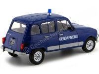 Cochesdemetal.es 1978 Renault R4 4L GTL Gendarmerie Azul 1:18 Solido S1800104