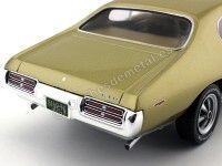 Cochesdemetal.es 1969 Pontiac GTO Hardtop Metallic Gold 1:18 Auto World AMM1081