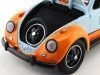 Cochesdemetal.es 1973 Volkswagen Beetle "Gulf Oil" Blue-Orange 1:18 Greenlight 12994