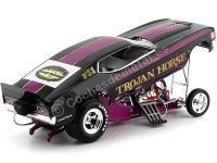 Cochesdemetal.es 1972 Ford Mustang Funny Car "Trojan Horse" 1:18 Auto World AW1122