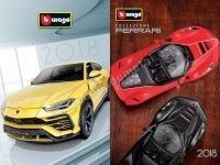 Cochesdemetal.es 2018 Catálogo General de Bburago + Collezione Ferrari Bburago 2018