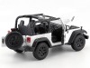 Cochesdemetal.es 2014 Jeep Willys Wrangler 3.6L Open Top Blanco 1:18 Maisto 31610