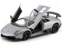 Cochesdemetal.es 2013 Lamborghini Murcielago LP 670-4 SV Gris Radio Control 1:24 MZ Models 25018