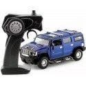 Cochesdemetal.es 2003 Hummer H2 SUV Azul Metalizado Radio Control 1:24 MZ Models 25020