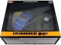 Cochesdemetal.es 2003 Hummer H2 SUV Azul Metalizado Radio Control 1:24 MZ Models 25020