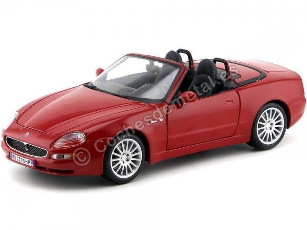 Cochesdemetal.es 2000 Maserati GT Spyder Rojo 1:18 Bburago 12019