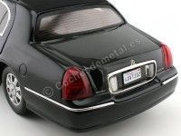 Cochesdemetal.es 2003 Lincoln Twon Car Limousine Black 1:18 Sun Star 4202