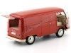 Cochesdemetal.es 1963 Volkswagen T1 Microbus Panel Van Rojo 1:18 Welly 18053