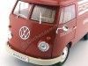 Cochesdemetal.es 1963 Volkswagen T1 Microbus Panel Van "Servicio Porsche" Rojo 1:18 Welly 18053