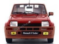 Cochesdemetal.es 1982 Renault R5 Turbo 1 Rojo Granada 1:18 Solido S1801302