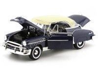 Cochesdemetal.es 1950 Chevrolet Bel Air Hard Top Dark Blue 1:18 Motor Max 73111