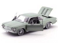 Cochesdemetal.es 1963 Chevrolet Corvair Coupe Laurel Green 1:18 Sun Star 1483