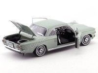 Cochesdemetal.es 1963 Chevrolet Corvair Coupe Laurel Green 1:18 Sun Star 1483