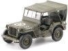 Cochesdemetal.es 1941 Jeep Willys 1-4 Ton Army Truck Cerrado Verde Caqui 1:18 Welly 18055H