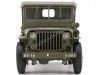 Cochesdemetal.es 1941 Jeep Willys 1-4 Ton Army Truck Cerrado Verde Caqui 1:18 Welly 18055H