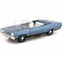 Cochesdemetal.es 1969 Plymouth GTX Convertible Azul 1:18 Auto World AMM1102