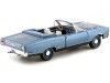 Cochesdemetal.es 1969 Plymouth GTX Convertible Azul 1:18 Auto World AMM1102