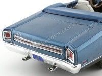 Cochesdemetal.es 1969 Plymouth GTX Convertible Azul 1:18 Auto World AMM1102