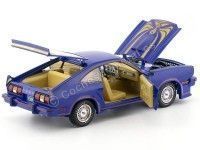 Cochesdemetal.es 1978 Ford Mustang II King Cobra Azul 1:18 Greenlight 13507