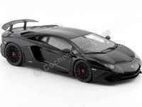 Cochesdemetal.es 2015 Lamborghini Aventador LP750-4 Superveloce Black 1:18 Kyosho C09521BK