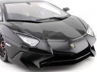 Cochesdemetal.es 2015 Lamborghini Aventador LP750-4 Superveloce Black 1:18 Kyosho C09521BK