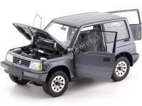 Cochesdemetal.es 1995 Suzuki Vitara-Escudo Gris Oscuro 1:18 Dorlop 1000Bgy