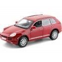 Cochesdemetal.es 2008 Porsche Cayenne 3.2 V6 Turbo Rojo Metalizado 1:18 Maisto 31113