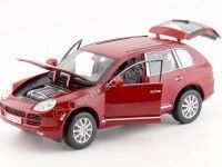 Cochesdemetal.es 2008 Porsche Cayenne 3.2 V6 Turbo Rojo Metalizado 1:18 Maisto 31113