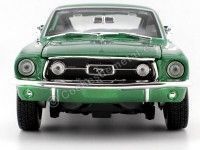 Cochesdemetal.es 1967 Ford Mustang GTA Fastback Verde Oliva 1:18 MAISTO 31166