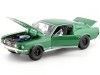 Cochesdemetal.es 1967 Ford Mustang GTA Fastback Verde Oliva 1:18 MAISTO 31166