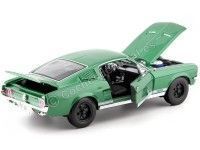 Cochesdemetal.es 1967 Ford Mustang GTA Fastback Verde Oliva 1:18 MAISTO 31166