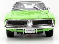 Cochesdemetal.es 1969 Dodge Charger R-T Verde 1:18 MAISTO DESIGN 32612