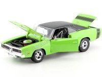 Cochesdemetal.es 1969 Dodge Charger R-T Verde 1:18 MAISTO DESIGN 32612