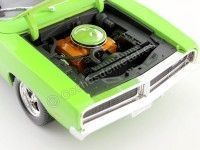 Cochesdemetal.es 1969 Dodge Charger R-T Verde 1:18 Maisto Design 32612