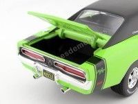 Cochesdemetal.es 1969 Dodge Charger R-T Verde 1:18 Maisto Design 32612