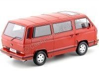 Cochesdemetal.es 1993 Volkswagen Bus T3 Red Star Rojo 1:18 KK-Scale KKDC180203