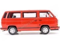 Cochesdemetal.es 1993 Volkswagen Bus T3 Red Star Rojo 1:18 KK-Scale KKDC180203